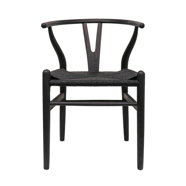 Wishbone Dining Chair - Black