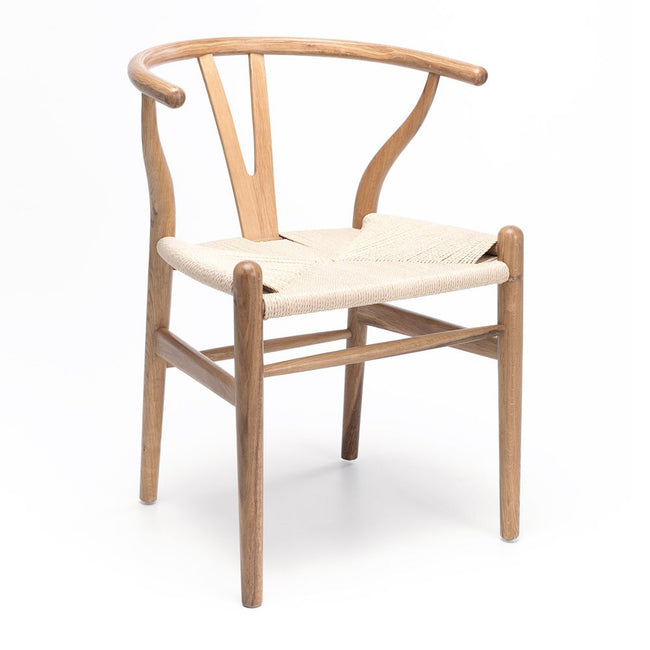 Wishbone Dining Chair - Natural Oak