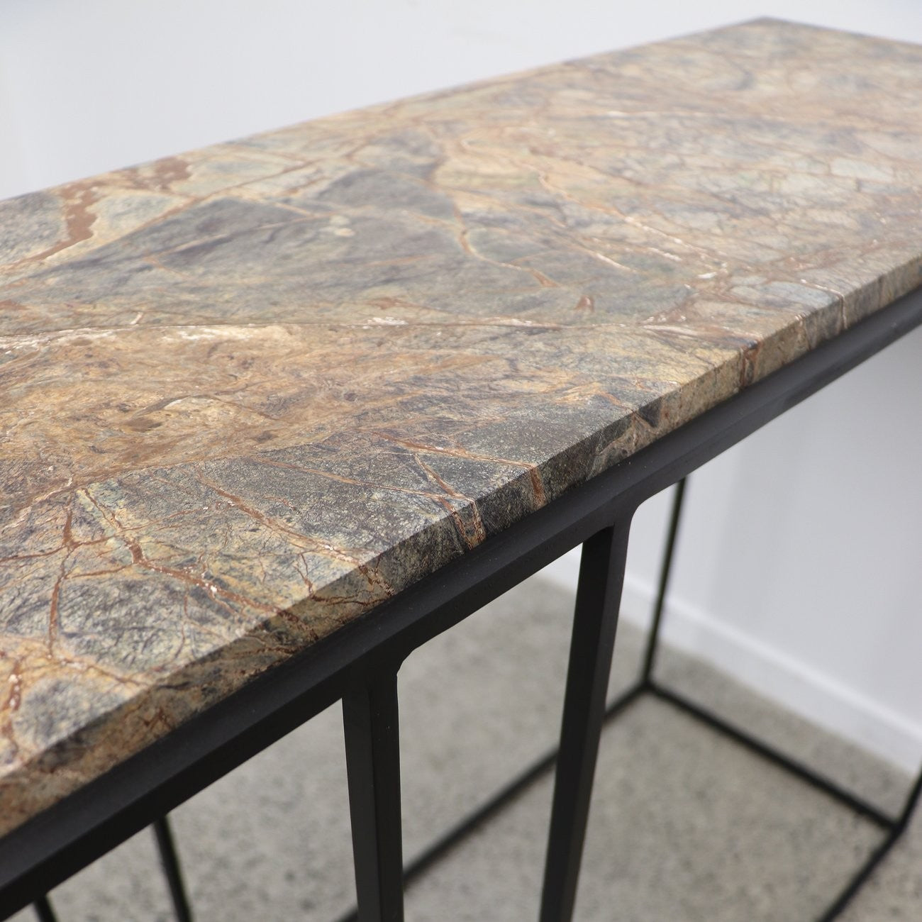 Dolcè Console Table - Forest Marble