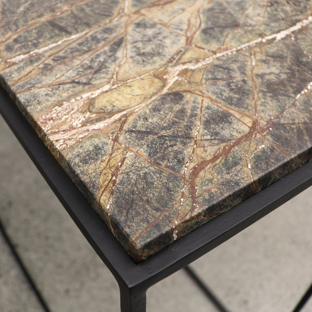 Dolcè Console Table - Forest Marble