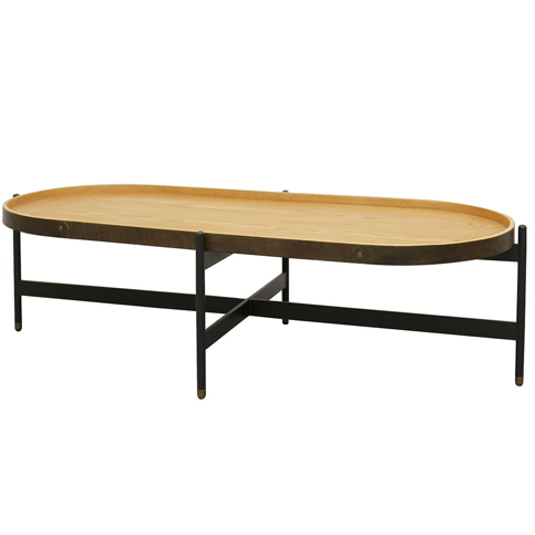 Harwood Oval Coffee Table - Ash