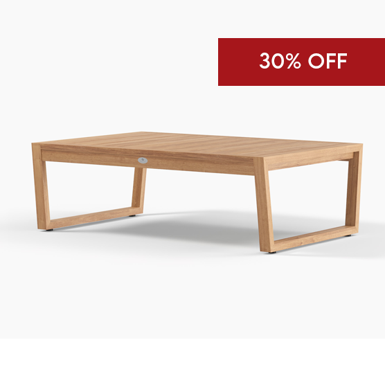 Devon Kisbee Teak Outdoor Coffee Table