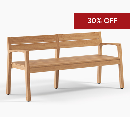 Devon Mara Teak Outdoor Garden Bench