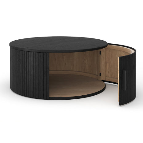 Payton Round Coffee Table - Black