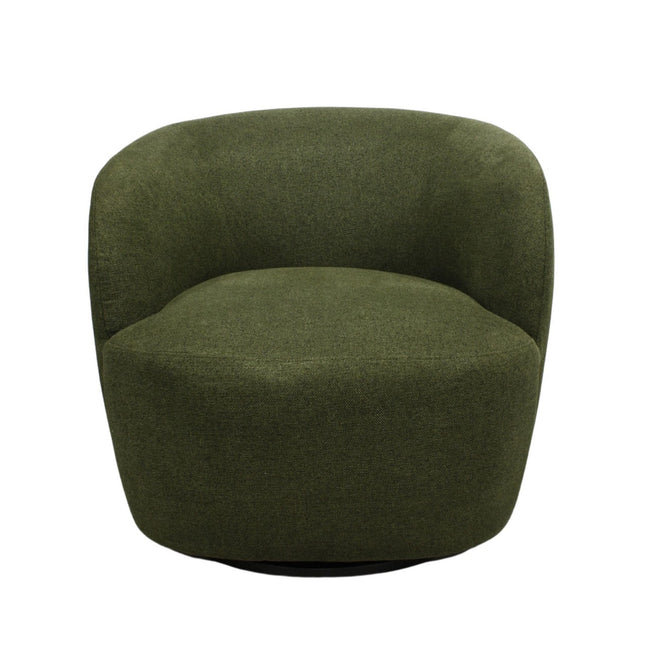 sorrento moss green swivel chair