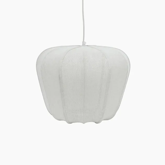 Thea Bell Chandelier - White - Small