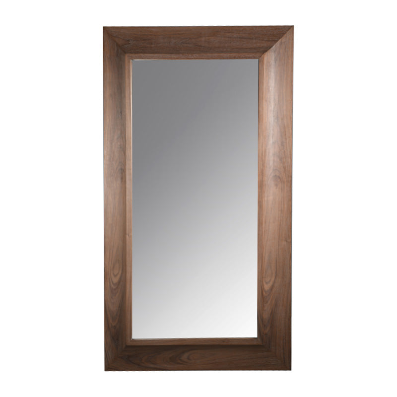 Milan Wooden Mirror - Natural - 185cm