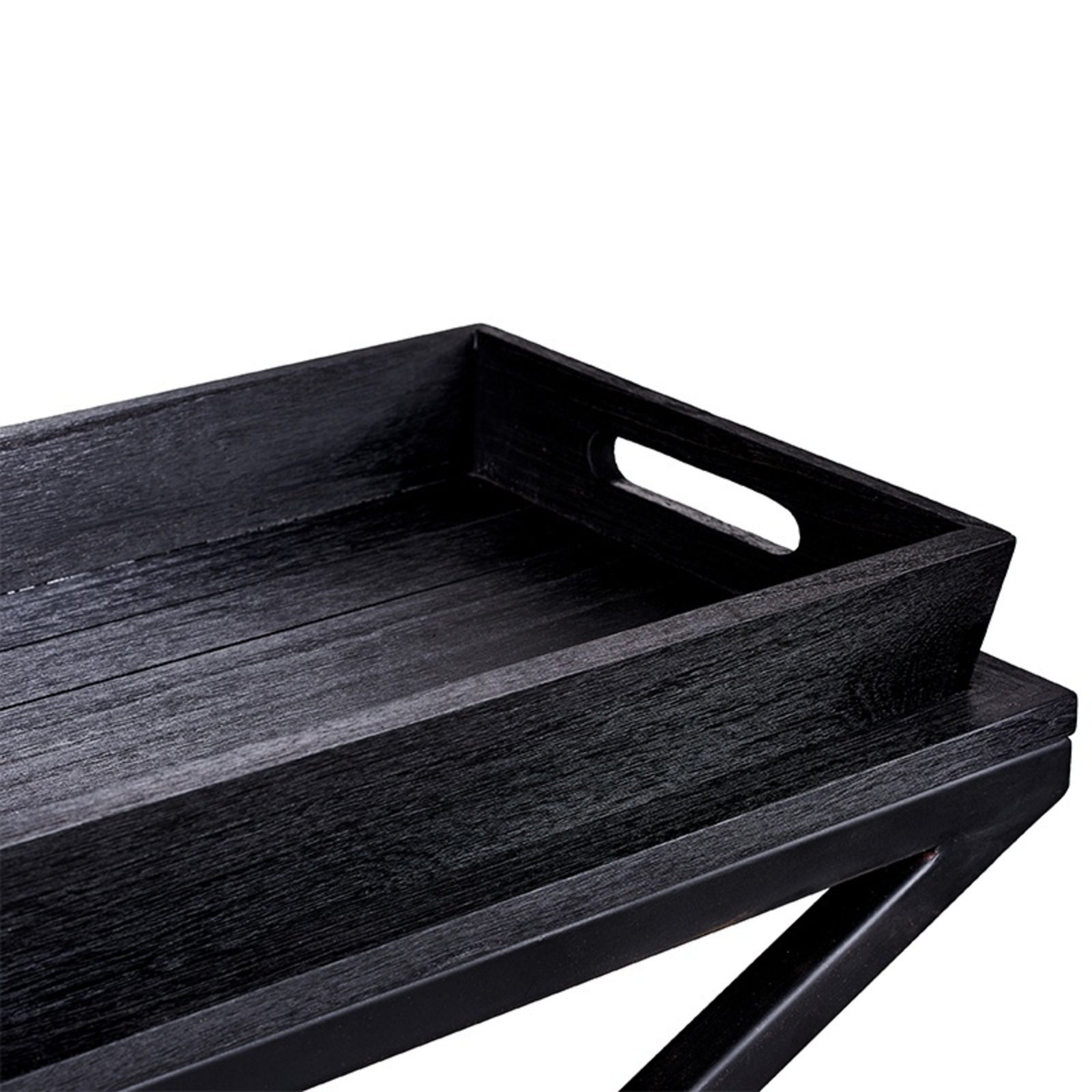 Dallas Tray Top Black Console