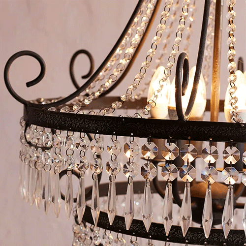 Parisian Chic Chandelier