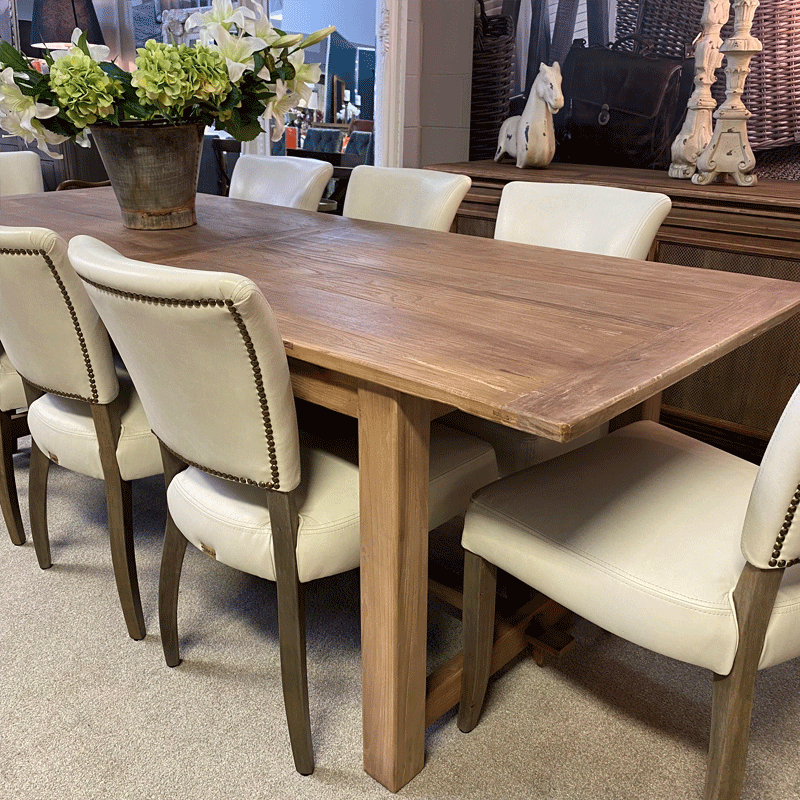 Loire Elm Dining Table - 2400