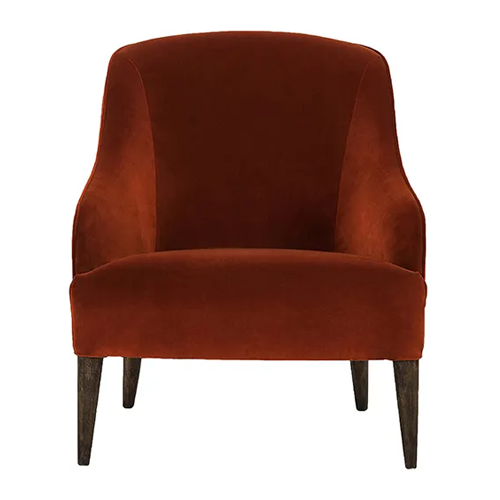 Lupita Armchair - Rust