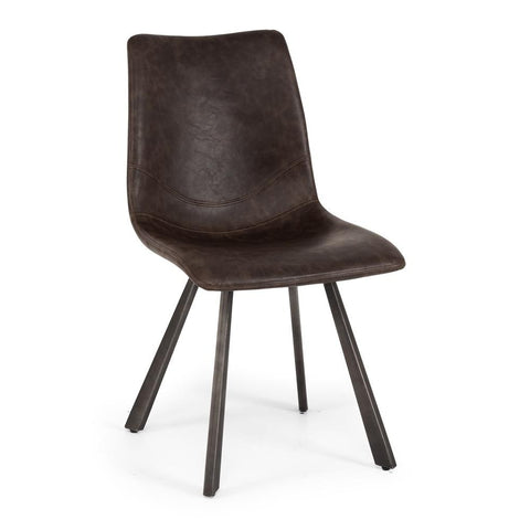 Bauhaus Barstool - Cognac