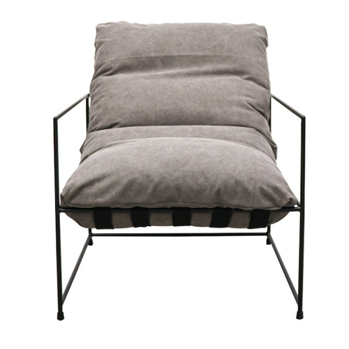 Lauro Club Chair - Charcoal