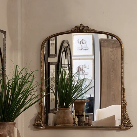 Richmond Dark Brown Large Leaner Mirror