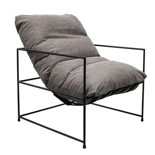 Lauro Club Chair - Charcoal