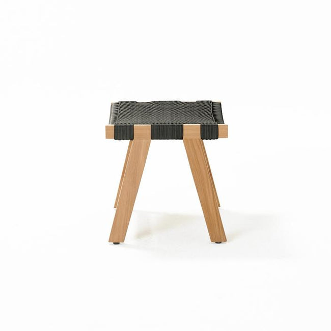 Devon Jackson Outdoor Footstool - Shadow Grey