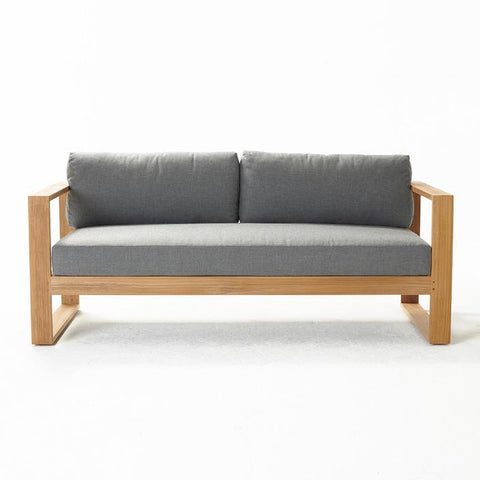 Devon Kisbee Outdoor 2 Seater Sofa  - 'Natte Sooty'